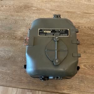 GN-58-A-GY Military Radio Hand Crank Generator German Model