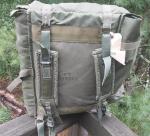 US Military Harris Falcon II Ranger Radio Pack PRC 150 - OD - VGC - Manpack