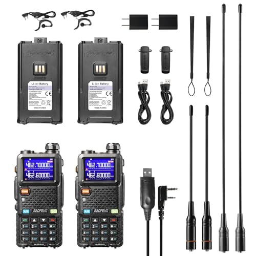BAOFENG UV-5G Plus GMRS Handheld Radio Kit
