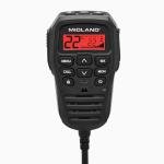 Midland® - MXT275 MicroMobile GMRS Radio - 15 watts Two-Way Radio with Integrated Control Microphone - Overland Caravanning Tractors - Detachable External Magnetic Mount Antenna - 8 Repeater Channels