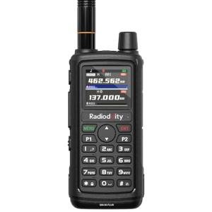 Radioddity GM-30 Plus GMRS Handheld Radio, GMRS Repeater Capable, Long Range NOAA/UHF/VHF/Airband Scanner & Receiver with 1000 Channels, GPS Tracking, 2500mAh Battery USB-C Charging, 1 Pack