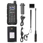 Radioddity GM-30 Plus GMRS Handheld Radio, GMRS Repeater Capable, Long Range NOAA/UHF/VHF/Airband Scanner & Receiver with 1000 Channels, GPS Tracking, 2500mAh Battery USB-C Charging, 1 Pack