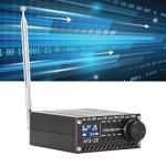 Full Band Radio Receiver, FM Scanner FM MW SW SSB LSB USB Scanner Portable with Antenna SI4732