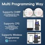 BAOFENG 5RM Ham Radio 10W High Power, Long Range Walkie Talkies Handheld NOAA Emergency Weather Radio, 999CH, USB-C 2500mAh Battery, 6.1" &15.12" 771 Antenna for Survival Gear Hunting Camping -1 Pack