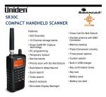Uniden Bearcat SR30C, 500-Channel Compact Handheld Scanner, Close Call RF Capture, Turbo Search, PC programable, NASCAR, Racing, Aviation, Marine, Railroad, and Non-Digital Police/Fire/Public Safety