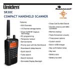 Uniden Bearcat SR30C, 500-Channel Compact Handheld Scanner, Close Call RF Capture, Turbo Search, PC programable, NASCAR, Racing, Aviation, Marine, Railroad, and Non-Digital Police/Fire/Public Safety