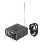 Full Band Radio Receiver, FM Scanner FM MW SW SSB LSB USB Scanner Portable with Antenna SI4732