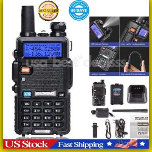 Digital Handheld Radio Scanner Fire Police VHF FM EMS Ham 2 Way Transceiver Dual