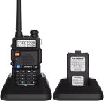 Digital Handheld Radio Scanner Fire Police VHF FM EMS Ham 2 Way Transceiver Dual