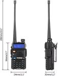Digital Handheld Radio Scanner Fire Police VHF FM EMS Ham 2 Way Transceiver