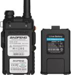 Digital Handheld Radio Scanner Fire Police VHF FM EMS Ham 2 Way Transceiver Dual