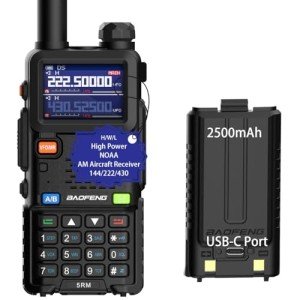 BAOFENG 5RM Handheld Multi-Band Amateur Radio Transceiver