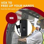 Retevis Hands Free Walkie Talkie Earpiece with Mic, VOX, 2 Pin, for RT22 RT21 H-777 RT68 H777H RT27, Compatible with Pxton Baofeng BF-888S BF-T26 Kenwood Walkie Talkie, 2 Way Radio Earpiece(10 Pack)