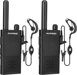 Baofeng T26 Walkie Talkies Long Range Rechargeable Battery Two Way Earpieces VOX