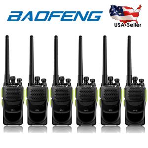 6Pack Baofeng GT-1 UHF 16 Channels Handheld Two way Radio Upgrade BF-888s USA