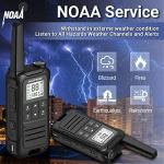 Baofeng F22 Two-Way FRS Radio Walkie Talkie VOX USB-C Flashlight 1400mAh 2 Pack
