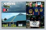 Ham Radio QSL T2T Funafuti Tuvalu 2011 DX Engineering Elecraft