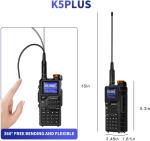 Pre-Programmed Police Scanner - Baofeng K5 PLUS (Programmed To Your Location)