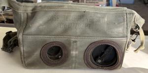 Vintage US Army Field Telephone Set TA-312/PT, Star Dynamic, w/ Bag        A.N.