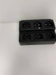 Used ICOM BC-121N Group HT Charger Dock with AD-101 Cups