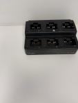 Used ICOM BC-121N Group HT Charger Dock with AD-101 Cups