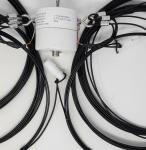 HF fan dipole antenna 160/80/40 meters 5KW 1/2 wave dipole Communications SWL