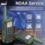 Baofeng F22 Long Range Two-Way FRS Ham Radio Walkie Talkie 22CH VOX - 2 Pack