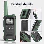 Baofeng F22 Long Range Two-Way FRS Ham Radio Walkie Talkie 22CH VOX - 2 Pack