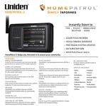 Uniden HomePatrol-2 Color Touchscreen Simple Programing Digital Scanner, TrunkTracker V and S,A,M,E, Emergency/Weather Alert, Digital Capable, APCO P25 Phase 1 and 2, Covers USA and Canada