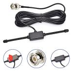 Bingfu VHF UHF Car Truck Police Scanner Adhesive Mount Antenna Vehicle Mobile Ham Amateur Radio BNC Male Dipole Antenna Compatible with Uniden Bearcat Whistler Shack Radio Scanner