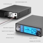Radioddity CB-500 CB Radio Mobile Transceiver with Noise Reduction, AM FM, 4W Power Output, Instant Emergency Channel 9/19, Support PA System, and 7 Color Backlit Display, for Truckers