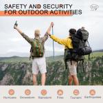 MaxTalker Walkie Talkies for Adults 2 Pack Long Range Rechargeable 2 Way Radios, Hiking Accessories Camping Gear Xmas Gift for Kids with 22 FRS Channel Radios, Lamp,VOX,Li-ion Battery,NOAA