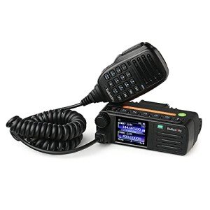 [Newest CPS & Firmware] Radioddity DB25-D Pro Dual Band DMR Mobile Radio, 20W VHF UHF Ham Amateur Radio Digital Transceiver with GPS APRS, 4000CH 300,000 Contacts, Dual Time Slot Tier II Vehicle Car