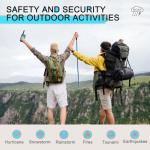 MaxTalker Walkie Talkies Long Range for Adults, Rechargeable Walkie Talkies 6 Pack with 22 FRS Channels, 2 Way Radios, NOAA, Li-ion Battery, LED Flashlight, VOX Gift for Family Camping