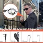 Radios Walkie Talkies Long Range: MaxTalker MT1 Portable FRS Two Way Radios Long Range with Earpiece VOX License-Free Rechargeable Walkie Talkies for Adults School Restaurant Business Hiking, 12 Pack