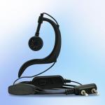 MaxTalker Walkie Talkie Earpiece with Mic, 2-Pin G Shape Headset Suitable for Pxton, BF-5R/UV-5RM, MT-8S/MT-5RM, Retevis RT22/H777, Original Earpiece for Two-Way Radio(10 Pack)