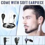 Radios Walkie Talkies Long Range: MaxTalker MT4D Rechargeable Walkie Talkies for Adults with Upgraded Earpiece, Type-C Charging Two Way Radio for Camping School Restaurant,6 Pack