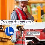 MaxTalker 2-Pin Walkie Talkie Earpiece with Mic–10 Pack Acoustic Tube Headset Compatible with Pxton, BF-5R/UV-5RM, MT-8S/MT-5RM, Retevis RT22/H777 (Soft Earplug, Earpiece for Two-Way Radio)