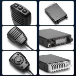 Radioddity QT80 10 Meter Radio, 80W High Power Amateur Ham Radio, SSB/AM/FM/PA Mobile Transceiver with RX & TX Noise Reduction, CTCSS/DCS, ASQ, SWR High Alert