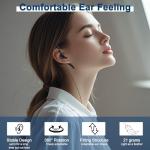 MaxTalker Walkie Talkie Earpiece with Mic, 2-Pin G Shape Headset Suitable for Pxton, BF-5R/UV-5RM, MT-8S/MT-5RM, Retevis RT22/H777, Original Earpiece for Two-Way Radio(10 Pack)