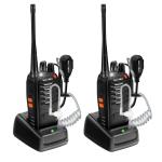 Rechargeable Walkie Talkies Long Range MaxTalker MT-8S Walkie Talkie with Ear...