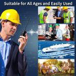 Rechargeable Walkie Talkies Long Range MaxTalker MT-8S Walkie Talkie with Ear...