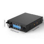 Radioddity QT80 10 Meter Radio, 80W High Power Amateur Ham Radio, SSB/AM/FM/PA Mobile Transceiver with RX & TX Noise Reduction, CTCSS/DCS, ASQ, SWR High Alert