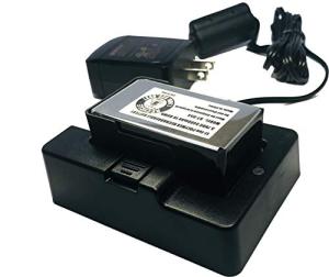 Uniden (EBC100) Accessory External Battery Charger kit for SDS100 Digital Handheld Scanner, Kit Includes one Extended Battery Pack,Black