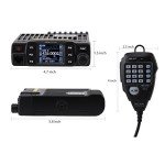 AnyTone AT-778UV Dual Band Transceiver Mobile Radio VHF/UHF Ham Radio for Vehicle Car Radio