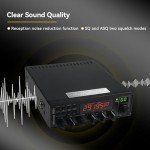 Retevis Ailunce HS4 10 Meter Radio, High Power SSB Ham Radio, CW/SSB/AM/FM/PA Mode, Noise Reduction, Dual Watch, SWR Protection, Amateur Mobile Transceiver for Home Base Station, Emergency Response