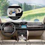 Bingfu VHF UHF Car Truck Police Scanner Adhesive Mount Antenna Vehicle Mobile Ham Amateur Radio BNC Male Patch Antenna Compatible with Uniden Bearcat Whistler Shack Radio Scanner