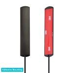 Bingfu VHF UHF Car Truck Police Scanner Adhesive Mount Antenna Vehicle Mobile Ham Amateur Radio BNC Male Patch Antenna Compatible with Uniden Bearcat Whistler Shack Radio Scanner