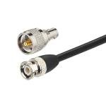 Bingfu 27MHz CB Radio Antenna Soft Whip Magnetic Base BNC & PL259 Male Compatible with Cobra Midland Uniden Maxon President Portable Handheld CB Radio Car Mobile Scanner