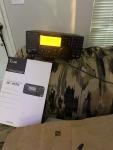 ICOM IC-R75 Communications Receiver Tested DSP Installed Serial Number Shown